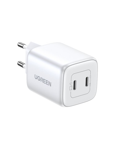 icecat_UGREEN Nexode 45W Dual USB-C PD Charger (25W+20W) white, 15327