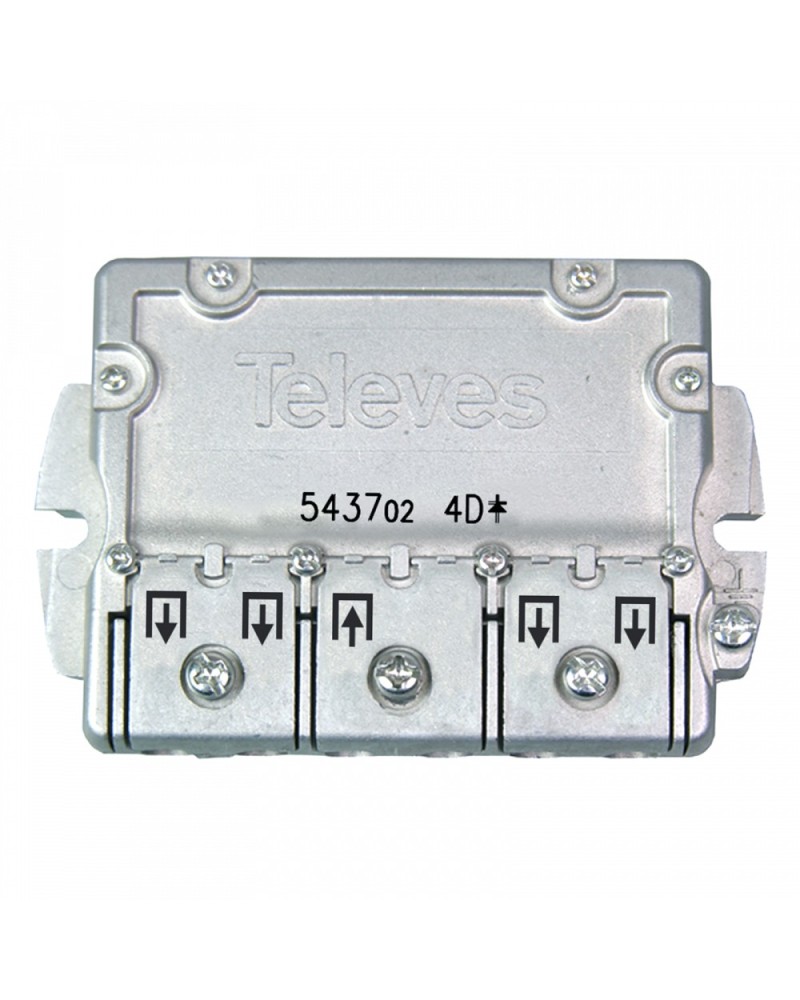 8424450143735 - 543702 EFV4-4-fach EasyF-Verteiler  5-2500 MHz 543702 8424450143735