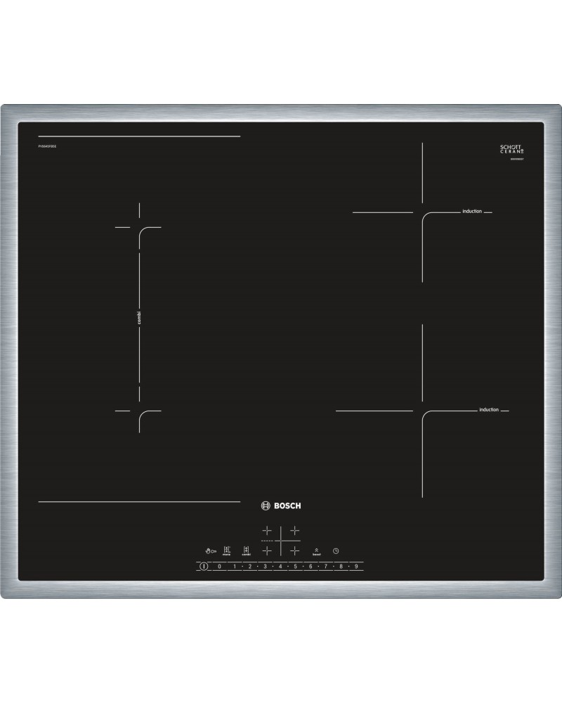 4242005088737 - BOSCH PVS 645 FB 5 E Induktionskochfeld (583 mm breit 4 Kochfelder)