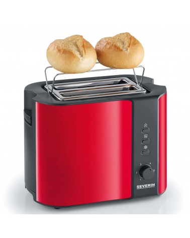 icecat_Severin Toaster 2 Scheiben AT 2217 Fire Red sw, AT2217
