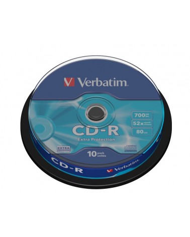 icecat_VERBATIM CD-R 80Min 700MB 52x Cakebox (10 Disc), 10-020-037