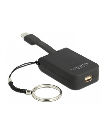 icecat_Delock Schlüsselanhänger USB C  mini DisplayPort 4K 60Hz, Adapter, 63939