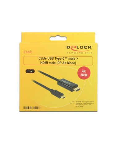 icecat_Delock Kabel USB-C (Stecker)  HDMI 4K (Stecker), 85259