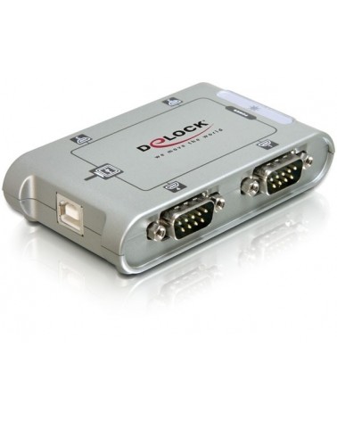 icecat_Delock USB 2.0 zu 4 x Seriell Adapter  RS-232, 87414
