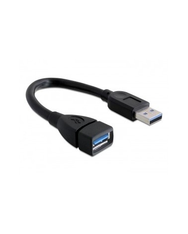 icecat_Delock Kabel USB 3.0 Verlängerung, A A 15cm Stecker Buchse, 82776