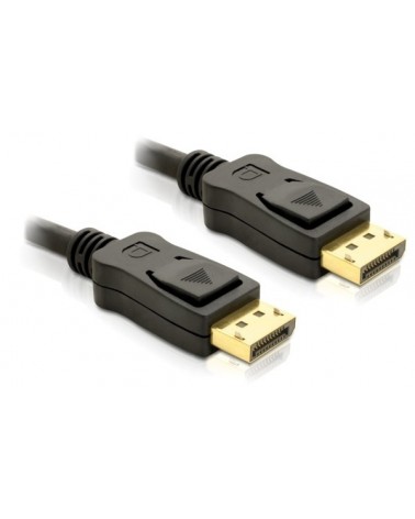 icecat_Delock Kabel DisplayPort DP Stecker Stecker Gold 1,0m black, 82423