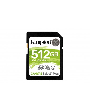 icecat_Kingston Technology Kingston SDXC Canvas Select Plus C10 UHS-I U3 V30, 512GB, SDS2 512GB
