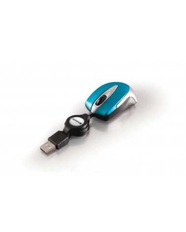 icecat_Verbatim USB Maus Go Mini Optical Travel Caribbean Blue retail, 49022