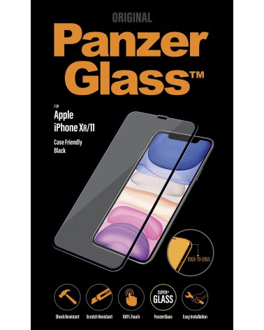 icecat_PanzerGlass Edge to Edge CaseFriendly iPhone 11, XR , Black, 2665