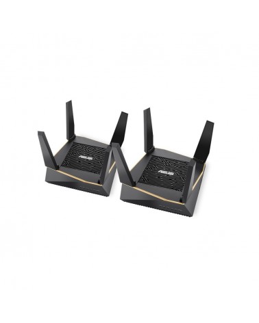 icecat_ASUS AiMesh AX6100 WiFi System (RT-AX92U 2 Pack), Mesh Router, 90IG04P0-MO3020