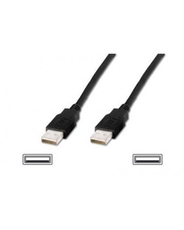 icecat_ASSMANN USB 2.0 Kabel Typ A  3.0m USB 2.0 konform sw., AK-300101-030-S