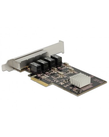 icecat_Delock PCIe x4 Gigabit LAN 4x RJ45, LAN-Adapter, 89567