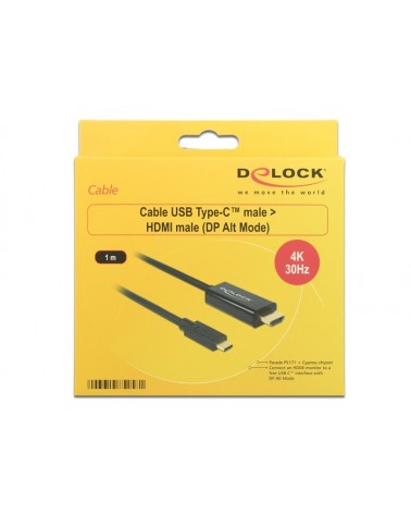 icecat_Delock Kabel USB-C (Stecker)  HDMI 4K (Stecker), 85258