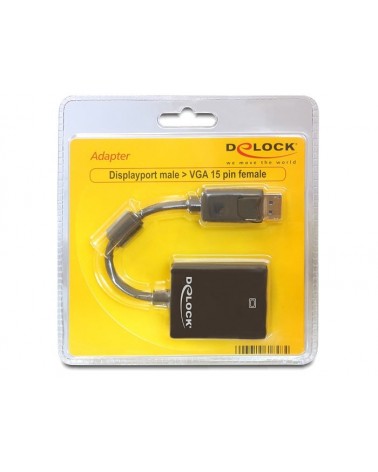 icecat_Delock Adapter Displayport Stecker  VGA Buchse, 61848