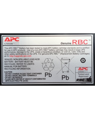 icecat_APC Replacement Battery Cartridge 48, Batterie, RBC48
