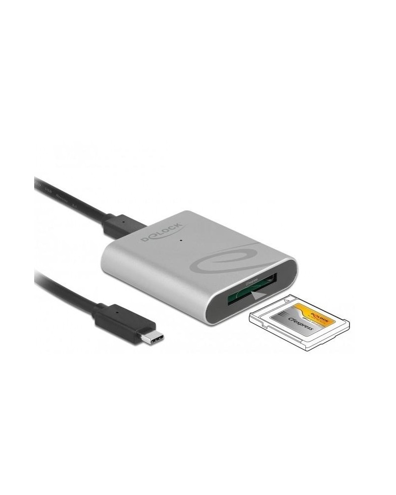 icecat_Delock USB Type-C Card Reader, Kartenleser, 91751