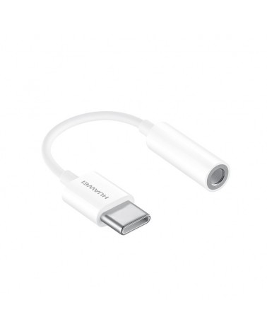 icecat_Huawei - Headset Jack Adapter (USB-C to Klinke) CM20, White, 55030086