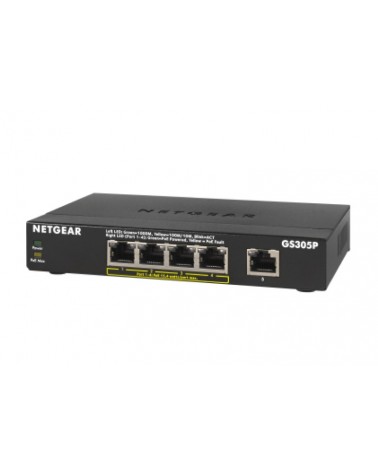 icecat_NetGear GS305P V2 5-Port Gigabit PoE Switch l?fterlos, GS305P-200PES