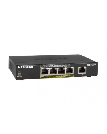 icecat_NetGear GS305P V2 5-Port Gigabit PoE Switch l?fterlos, GS305P-200PES